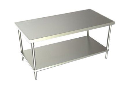 Bàn inox 2 tầng