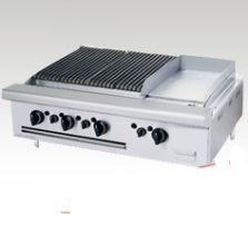 Bếp nướng chiên bề mặt dùng gas