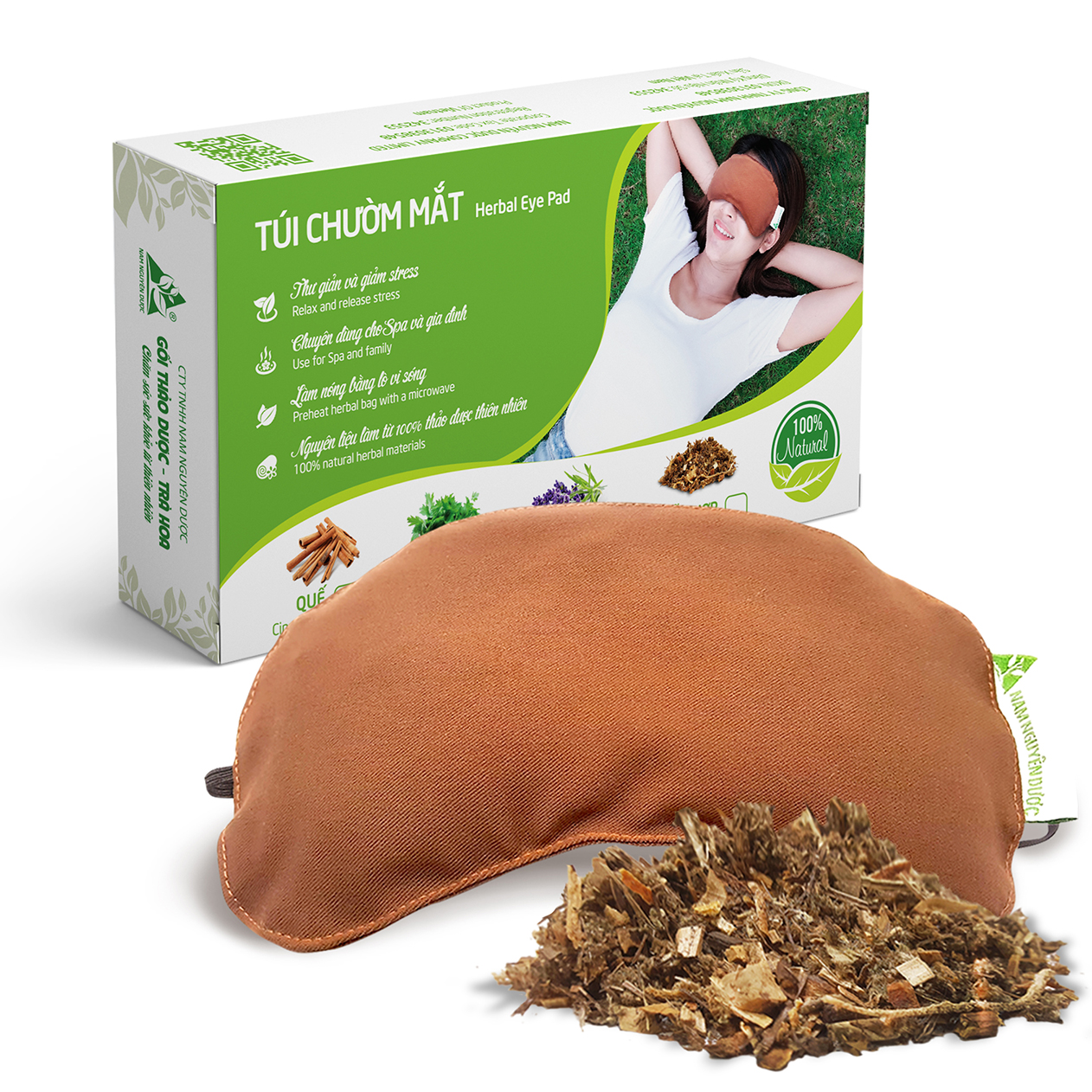 Túi Chườm Mắt Thảo Dược Hỗn Hợp