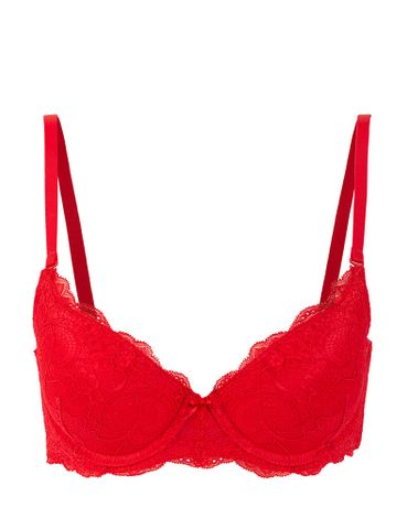 Áo ngực nữ ren iBasic có gọng mút vừa cup demi daily - BRAW130_1