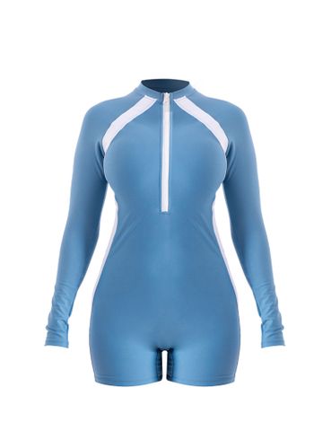 Đồ bơi nữ liền thân tay dài quần đùi Isla Vista - IVWM030