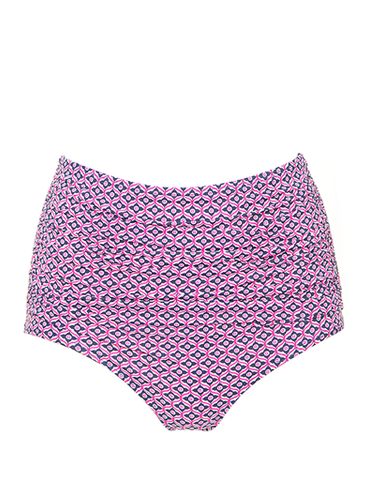 Quần bơi nữ lưng cao xếp nhún Isla Vista - IVWB021