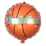 Basketball foil balloon