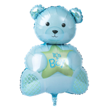 Bong bóng hình gấu boy - Bear foil balloon boy