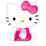 Bong bóng hình kitty - Kitty foil balloon
