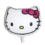 Bong bóng hình mặt kitty - Hello kitty face foil balloon
