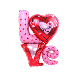 Bong bóng hình chữ love đứng - Love foil balloon