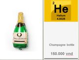 Khí heli cho bong bóng ly chai rượu L - Helium for champagne bottle balloon