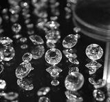 Hạt Kim Cương Trắng - Clear crystal diamond scatters