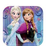 Dĩa giấy Frozen 18cm 8/gói US - Frozen paper plates 7'' 8/pack US