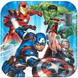 Dĩa giấy Avengers 23cm 8/gói - Avengers paper plates 9