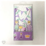 Bộ trang trí bánh kem công chúa - Princess cake topper set
