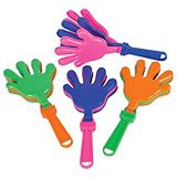 Bàn tay cổ vũ 19cm - Hand clappers multicolor 19cm
