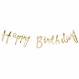 Dây cờ Happy Birthday nét nhỏ S - Happy birthday bunting S