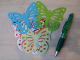 Bướm giấy 3D lớn - 3D butterfly cut outs Large