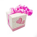 Hộp quà khắc tim hồng - Sweetheart pink