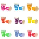 Ly giấy chấm bi 5/gói - Polkadot paper cups 5/pack