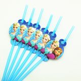 Ống hút Frozen 6/gói - Frozen straws 6/pack