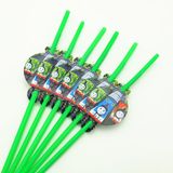 Ống hút Đoàn tàu Thomas 6/gói - Thomas the Train drinking straws 6/pack
