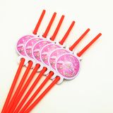 Ống hút Công chúa nữ trang 6/gói - Jeweled princess straws 6/pack