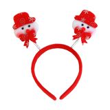 Băng đô Người tuyết có đèn - Snowman headband with lights