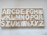 Chữ cái gỗ màu xanh từ A Z 5cm - Alphabet A to Z blue wood letter 5cm