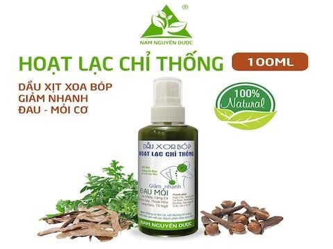 Chai Xịt Giảm Đau Thảo Dược