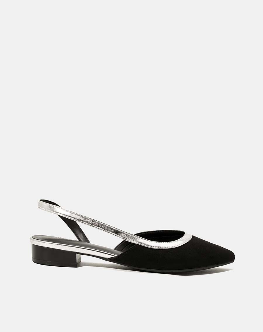 Giày búp bê mũi nhọn slingback