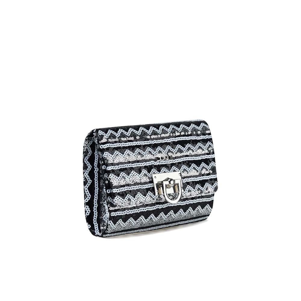 Clutch cầm tay sequin phối màu TXN268