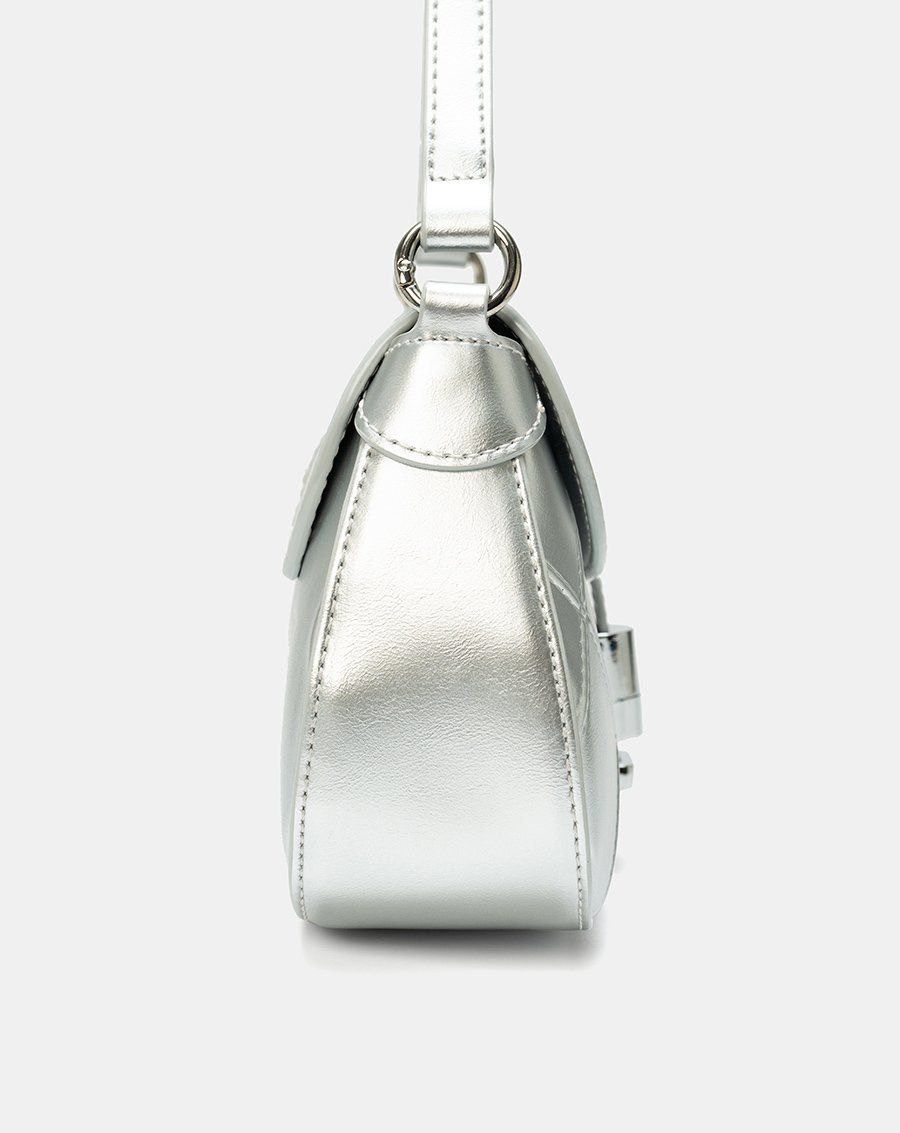 Túi Xách Nhỏ Top Handle Bag Phối Khoá Trang Trí