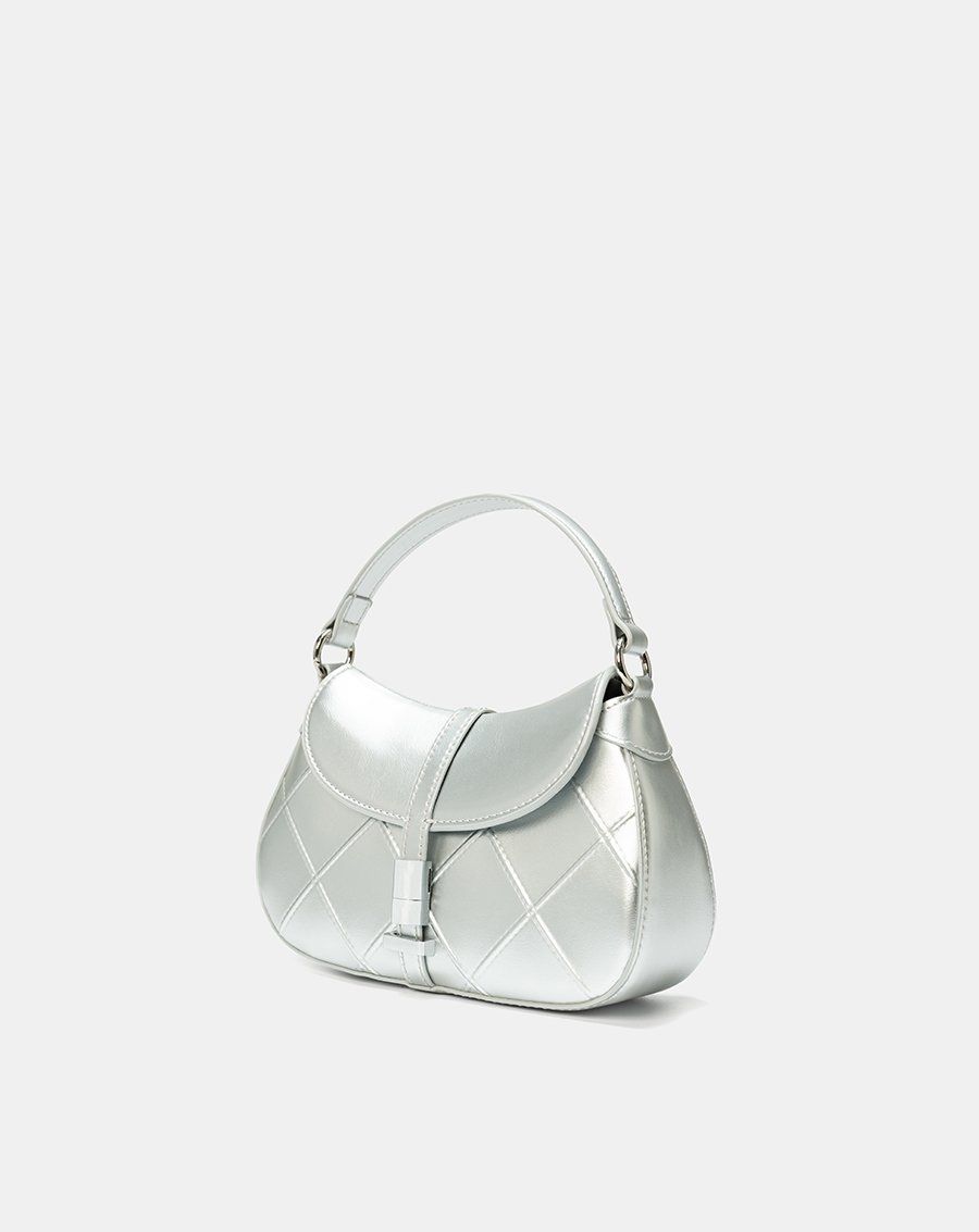 Túi Xách Nhỏ Top Handle Bag Phối Khoá Trang Trí