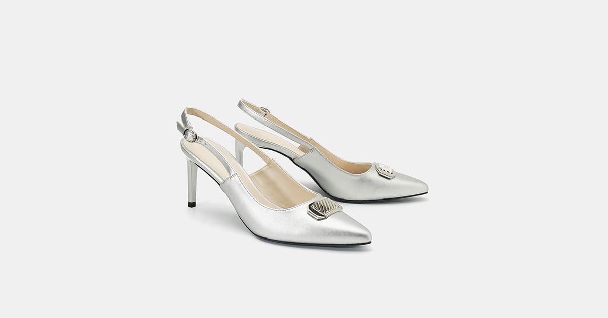 Giày cao gót mũi nhọn slingback