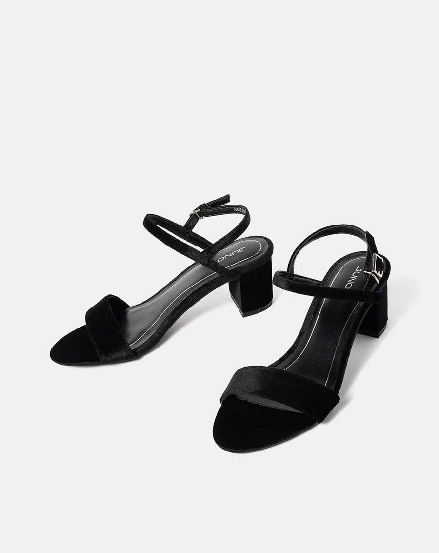 Giày sandal gót vuông