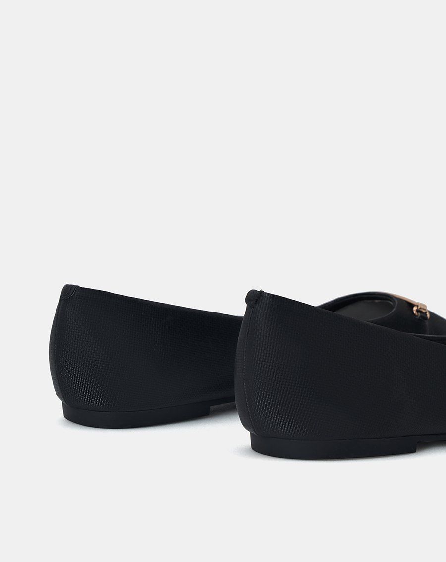 Giày Búp Bê Ballerina Đính Khóa Trang Trí