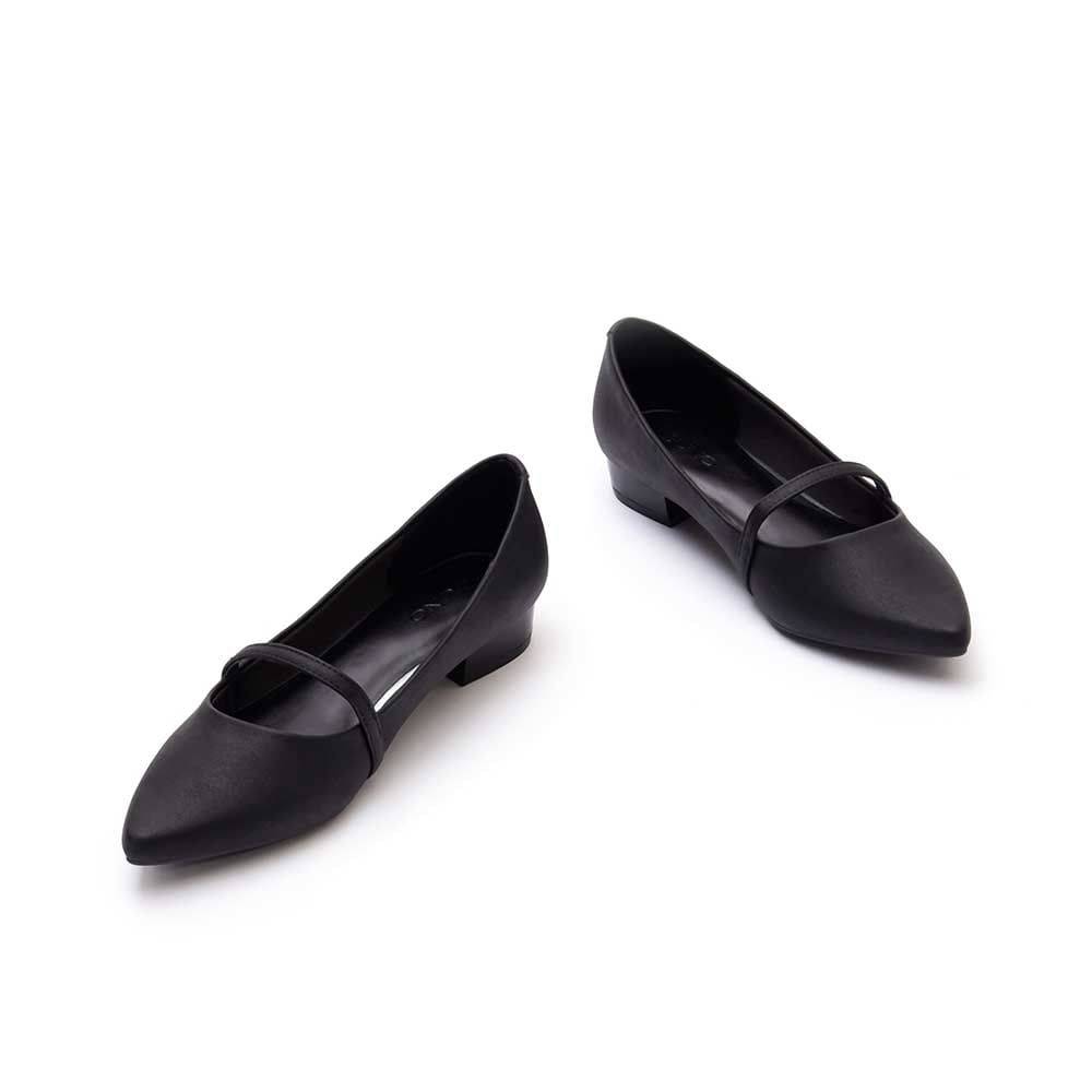 Giày búp bê mũi nhọn phối quai ngang BB03028