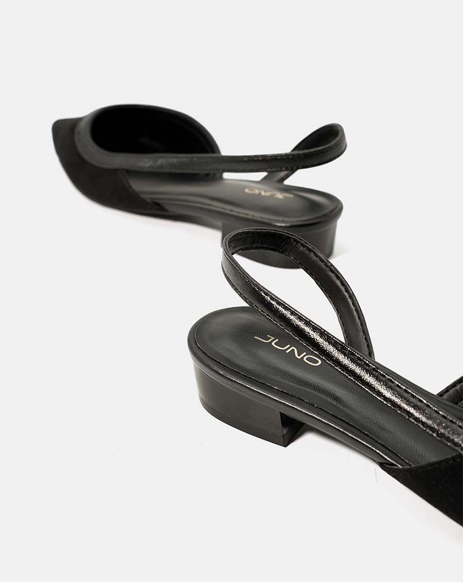 Giày búp bê mũi nhọn slingback
