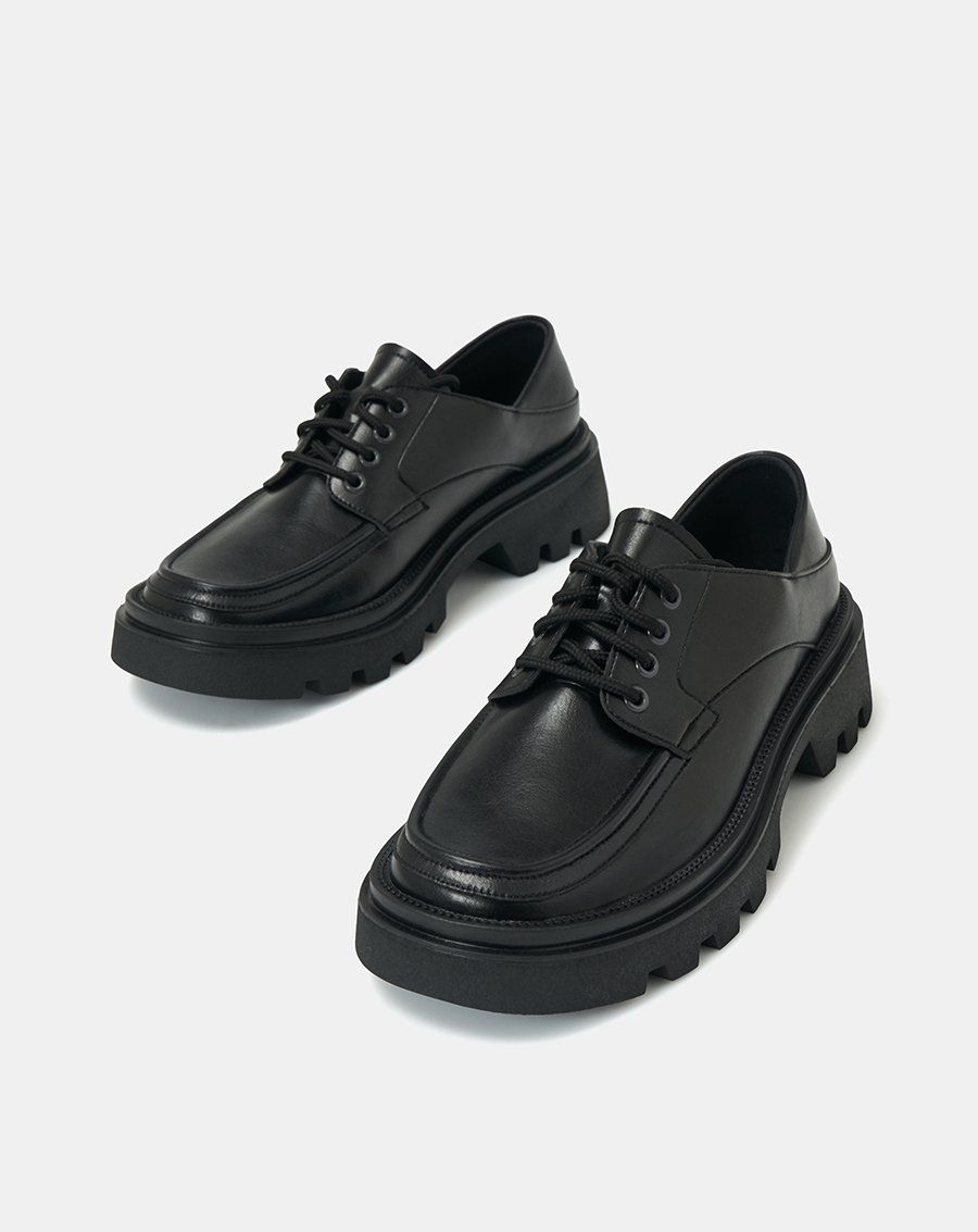 Giày Búp Bê Chunky Oxford