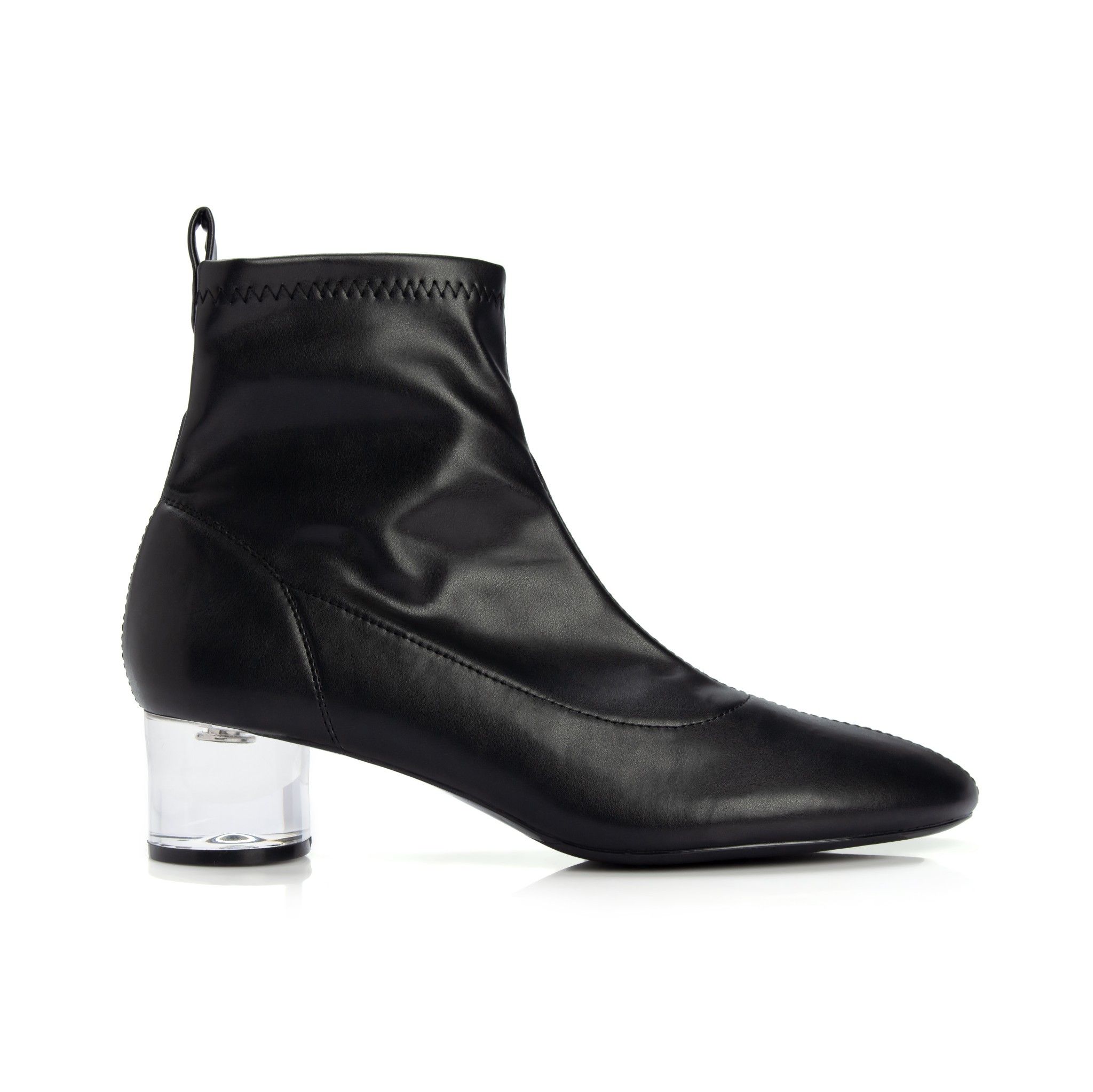Transparent heel sock Boots BO05007