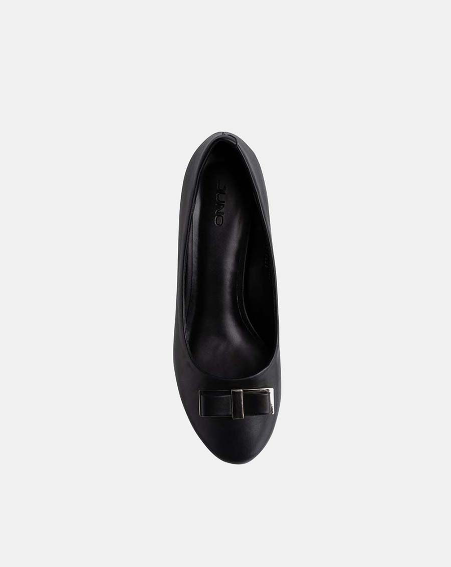 Giày cao gót 5cm mũi tròn phối nơ CG05059