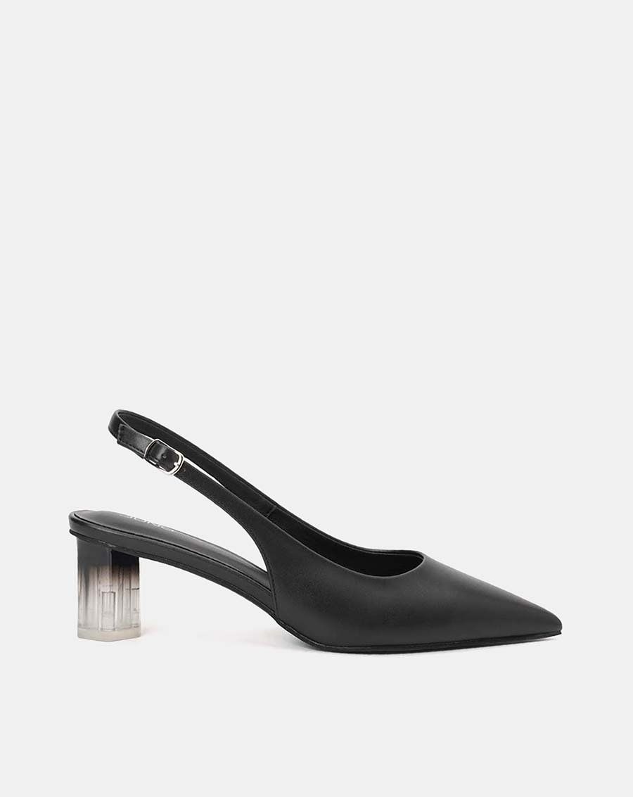 Giày cao gót slingback gót chuyển màu