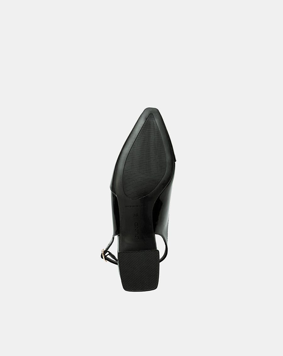 Giày Cao Gót Slingback Đắp Mũi Chéo