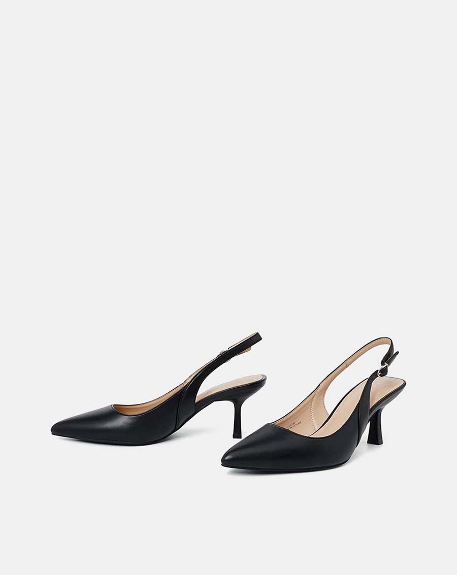 Giày cao gót slingback gót thanh