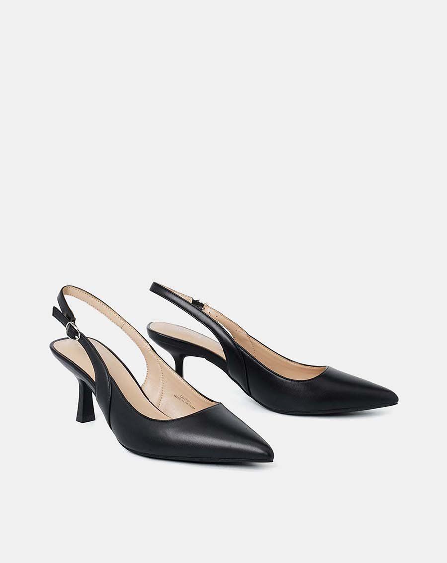 Giày cao gót slingback gót thanh