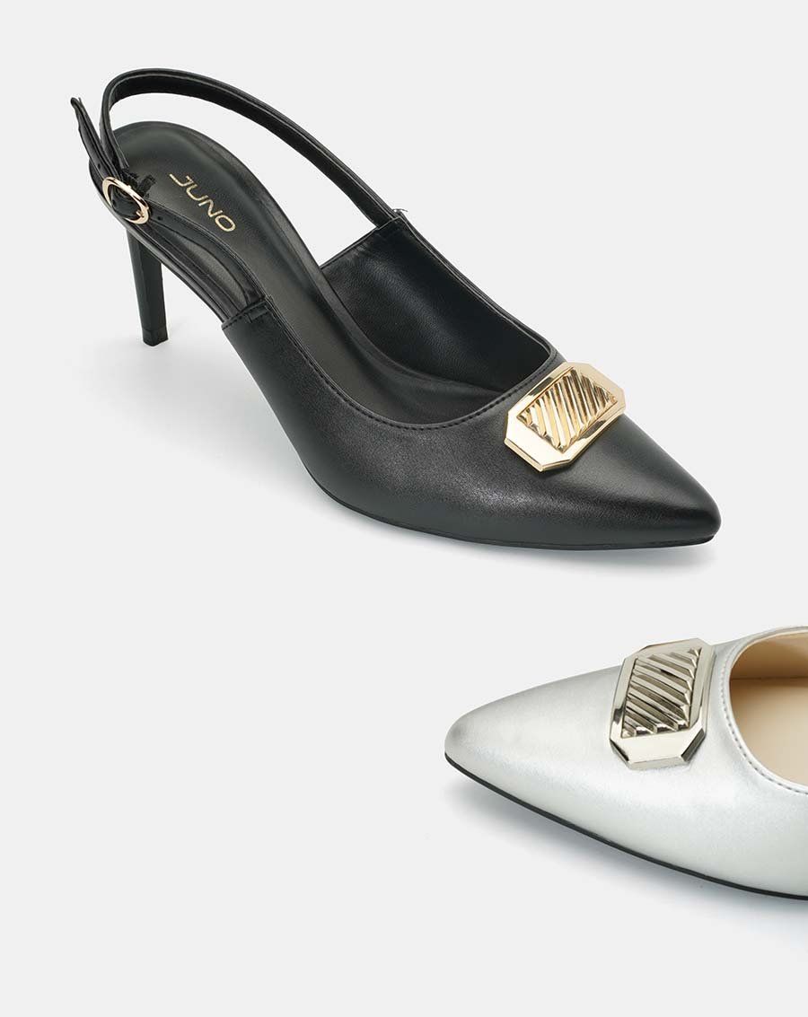 Giày cao gót mũi nhọn slingback