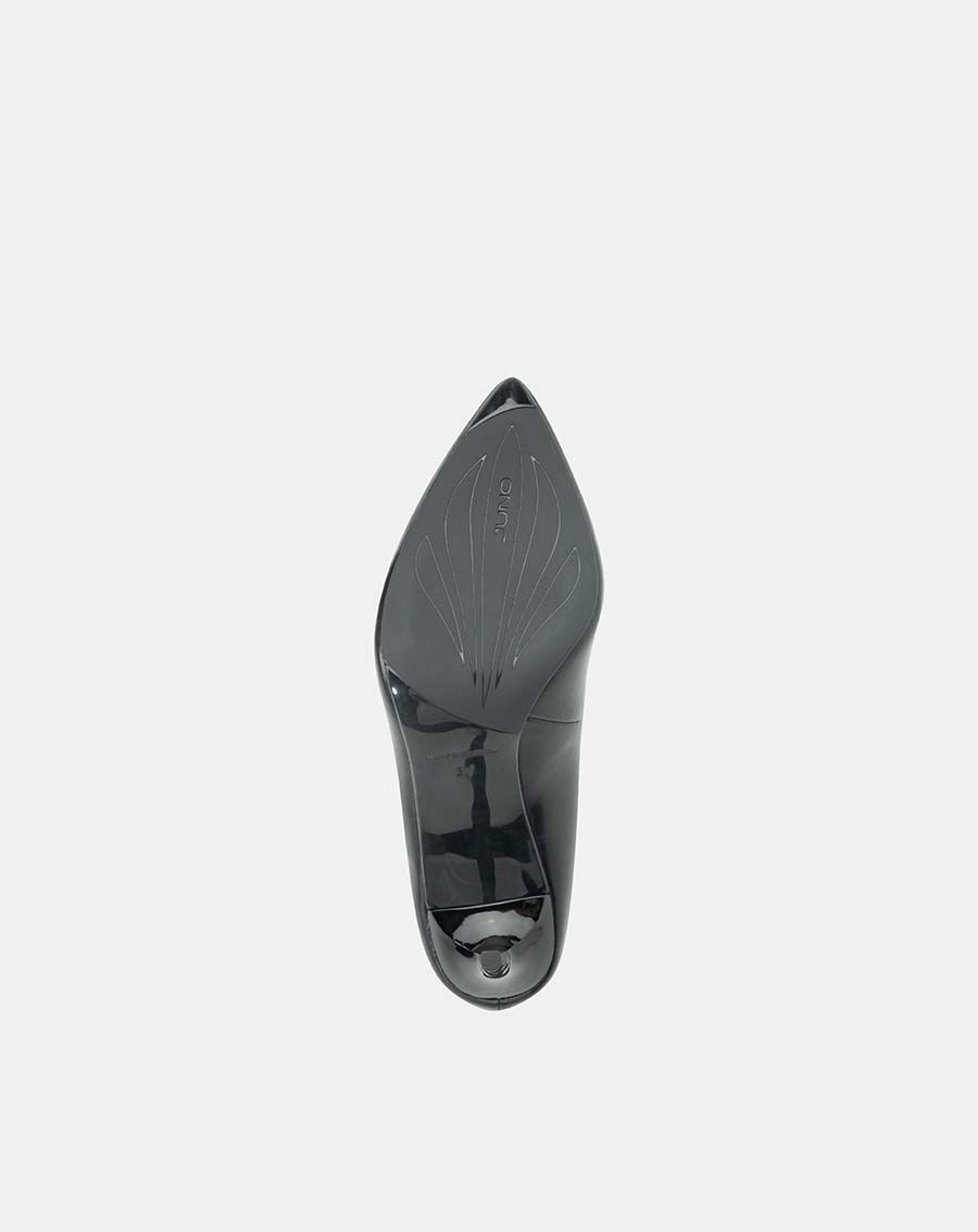 Giày cao gót pump đính khóa trang trí