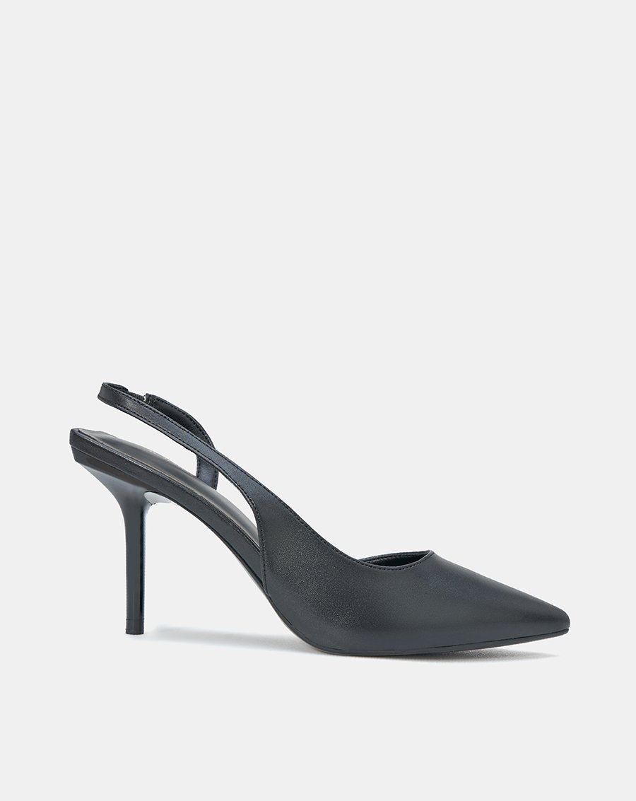 Giày Cao Gót Slingback Gót Thanh