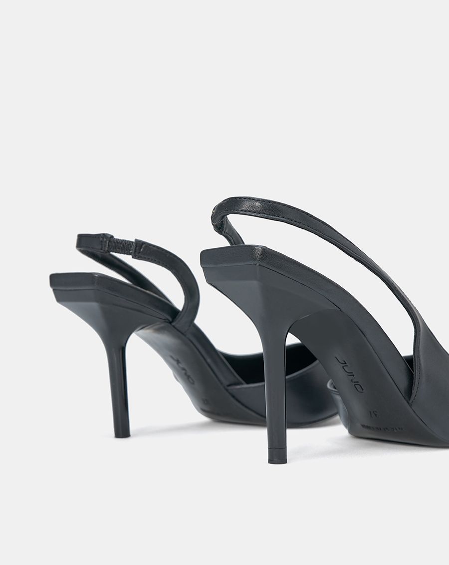 Giày Cao Gót Slingback Gót Thanh