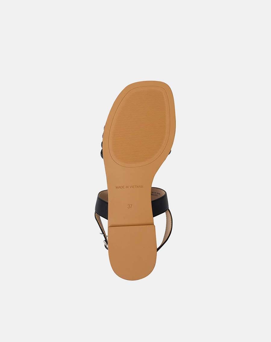 Giày sandal bệt đế giả gỗ