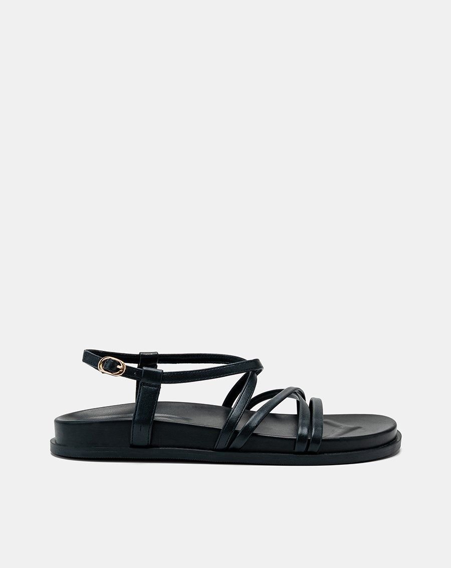 Giày Sandal Đế Bệt Quai Mảnh Chéo