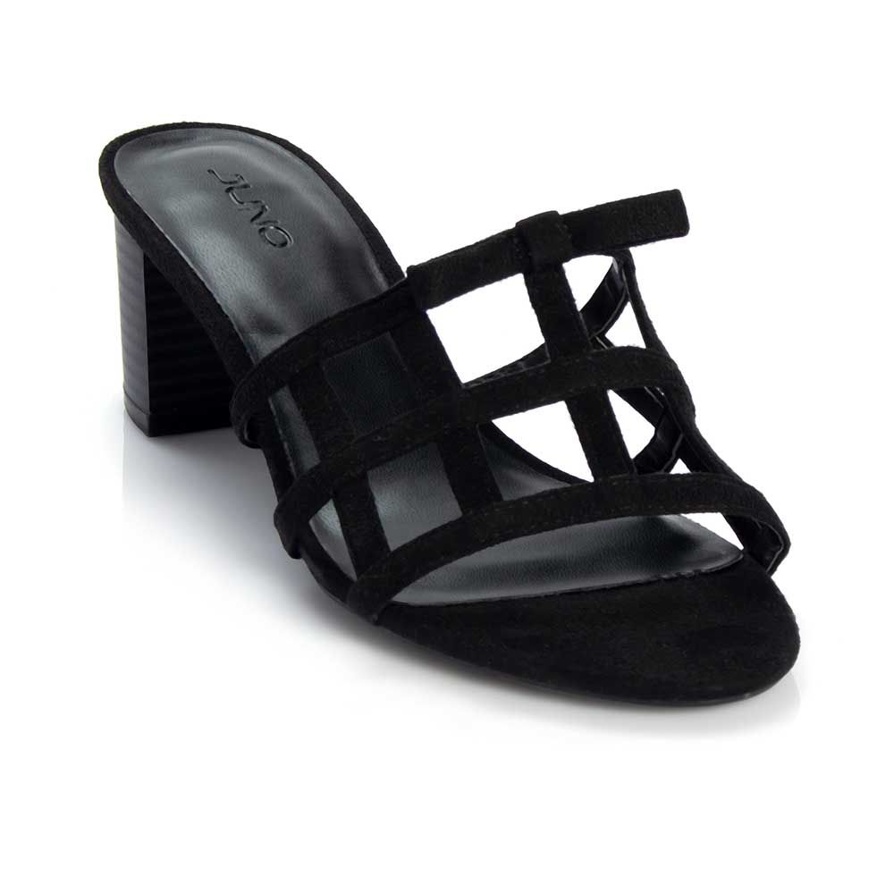 Guốc cao gót vuông 5cm quai đan SD05029